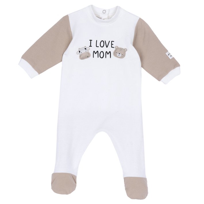 Tutina Con Stampa - BIANCO - 12.00