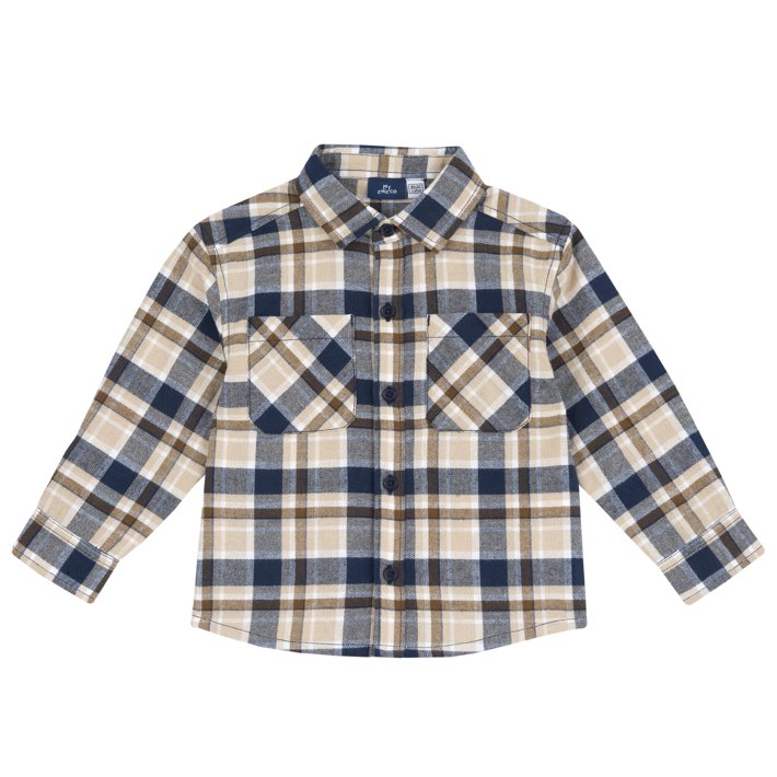 Camisa de manga comprida com padrão