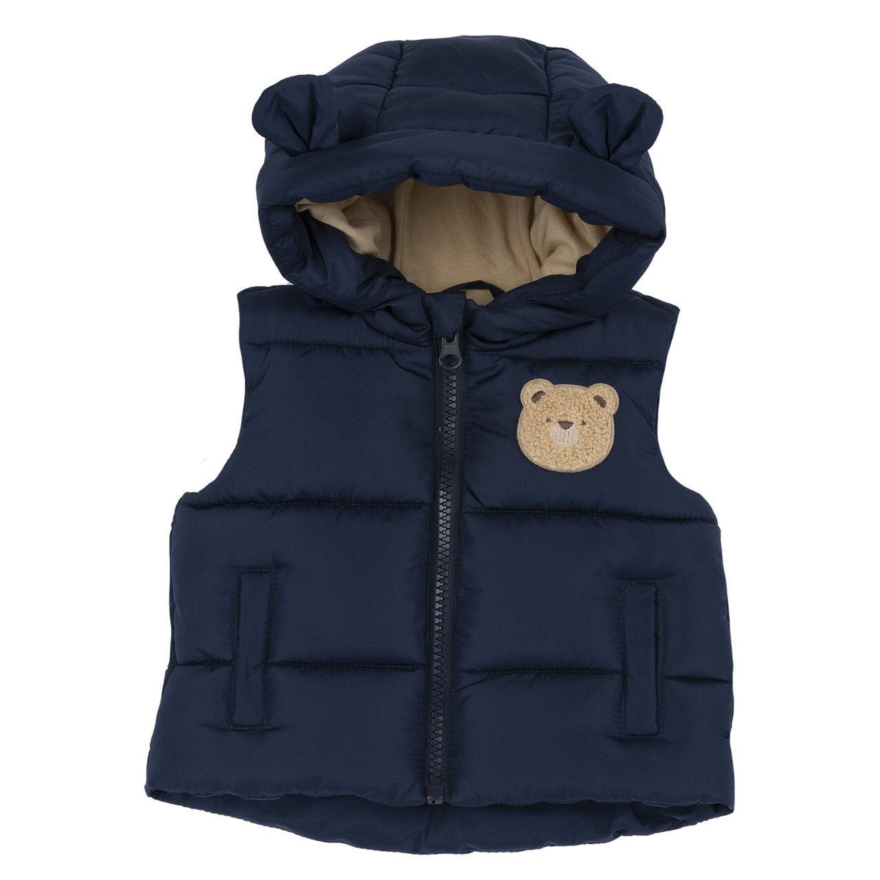 Gilet imbottito con cappuccio Chicco - 0