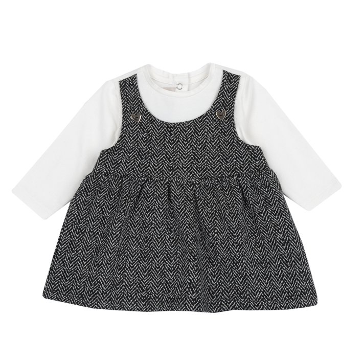 Robe effet salopette 