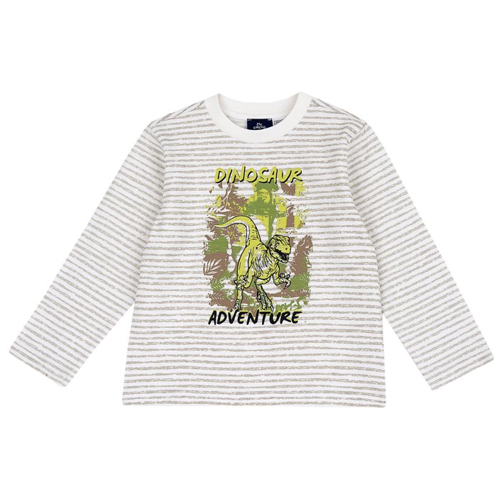 Camisola de manga comprida dinossauro