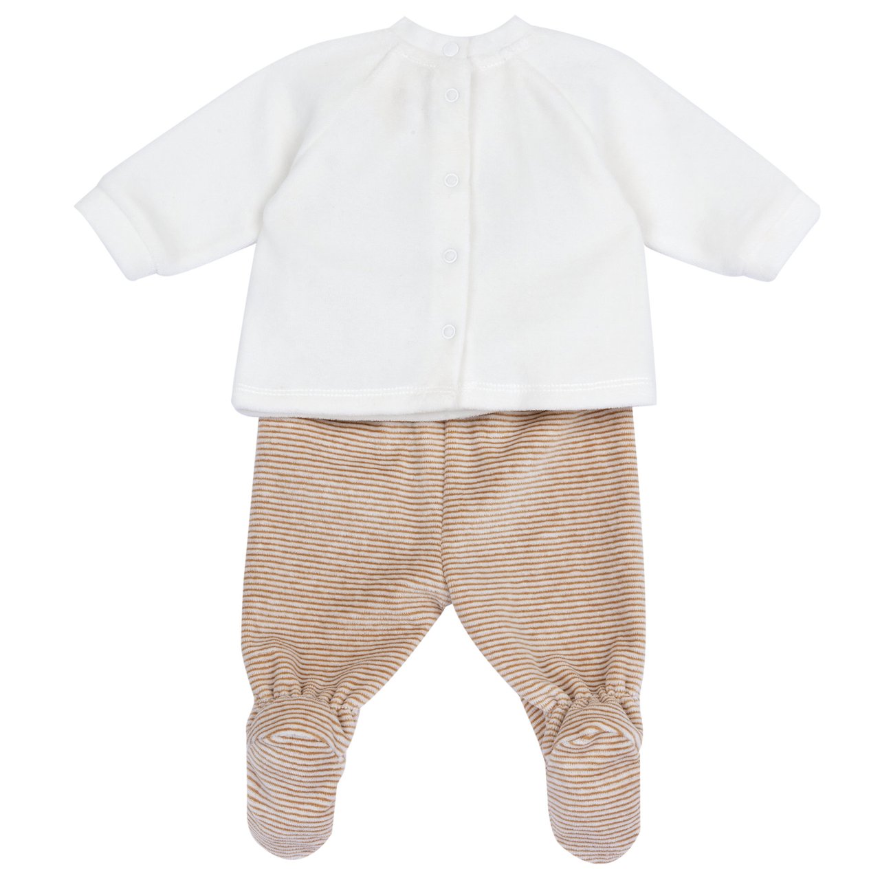 Set met trui en broek met voetjes Chicco - 1