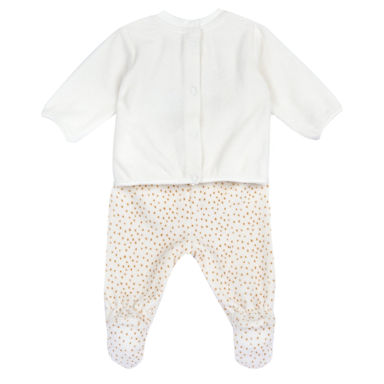 Ensemble pull et pantalon avec petits pieds Chicco - 1