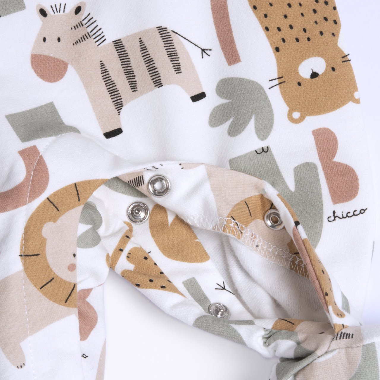 Grenouillère avec ouverture par l'entrejambe Chicco - 2