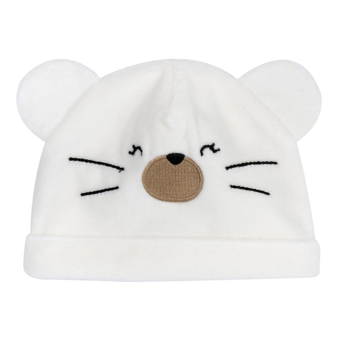 Bonnet avec empiècements