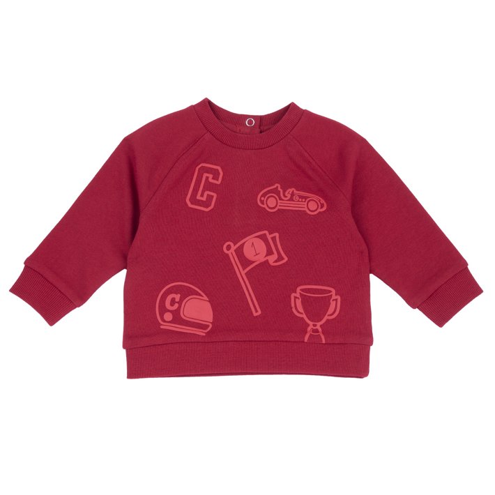 Sudadera de cuello redondo