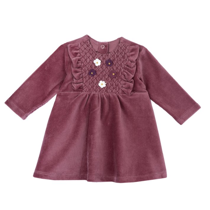 Vestido com bordados