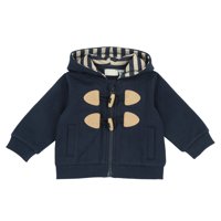 Düğmeli ve Kapüşonlu Hırka