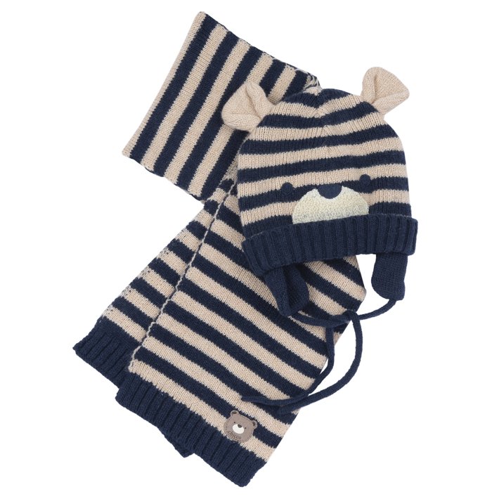 Set cappello con sciarpa