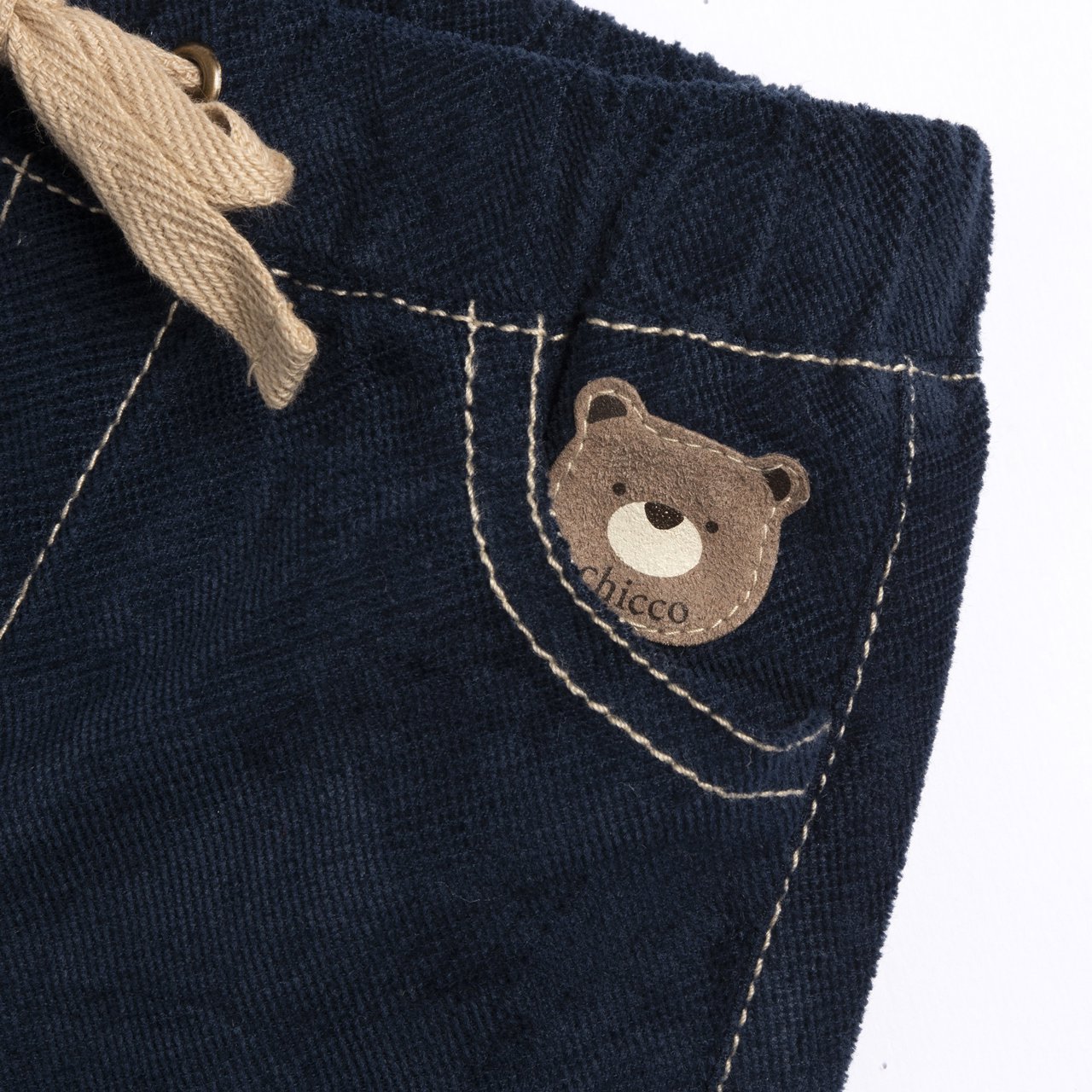 Pantaloni lunghi in velluto null - 1