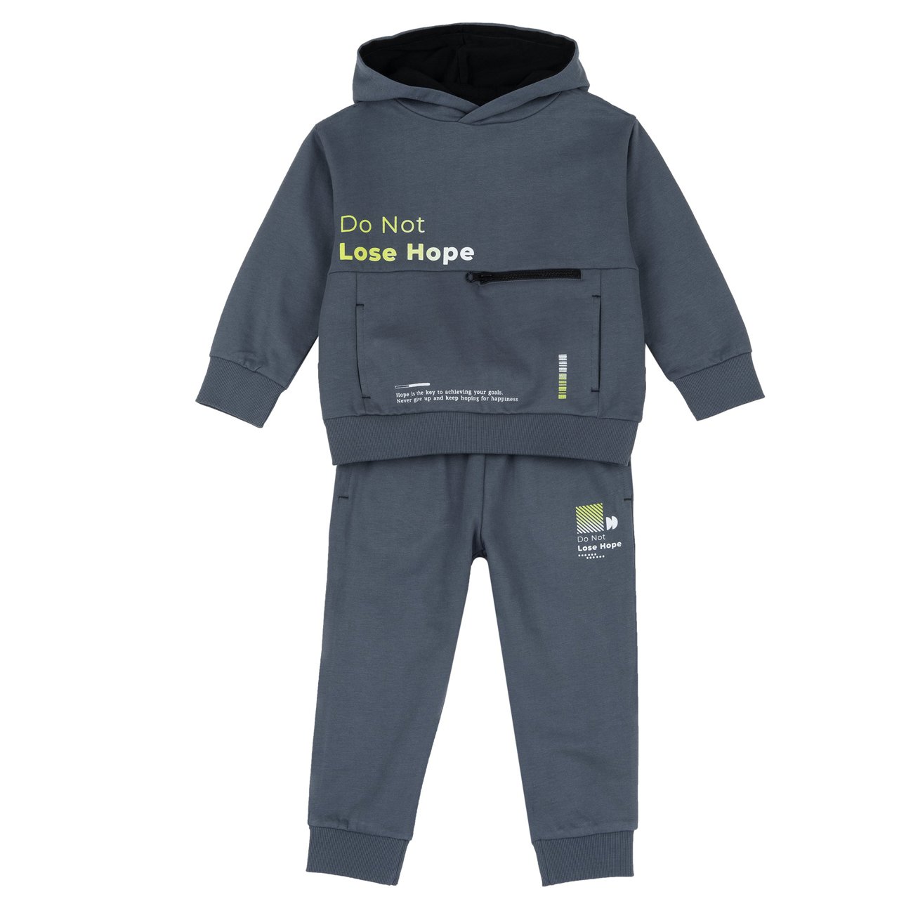 Completo felpa con cappuccio e pantaloni Chicco - 0