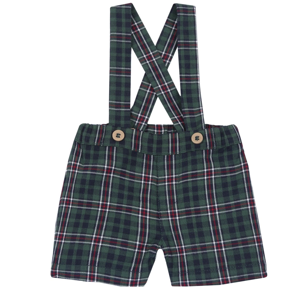 Pantalones cortos con tirantes Chicco - 0