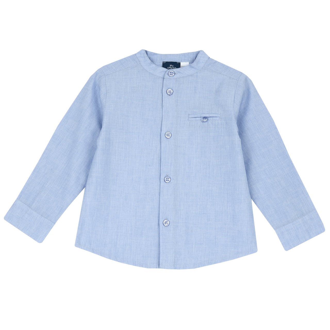 Camisa Gola Coreana de manga comprida  Chicco - 0