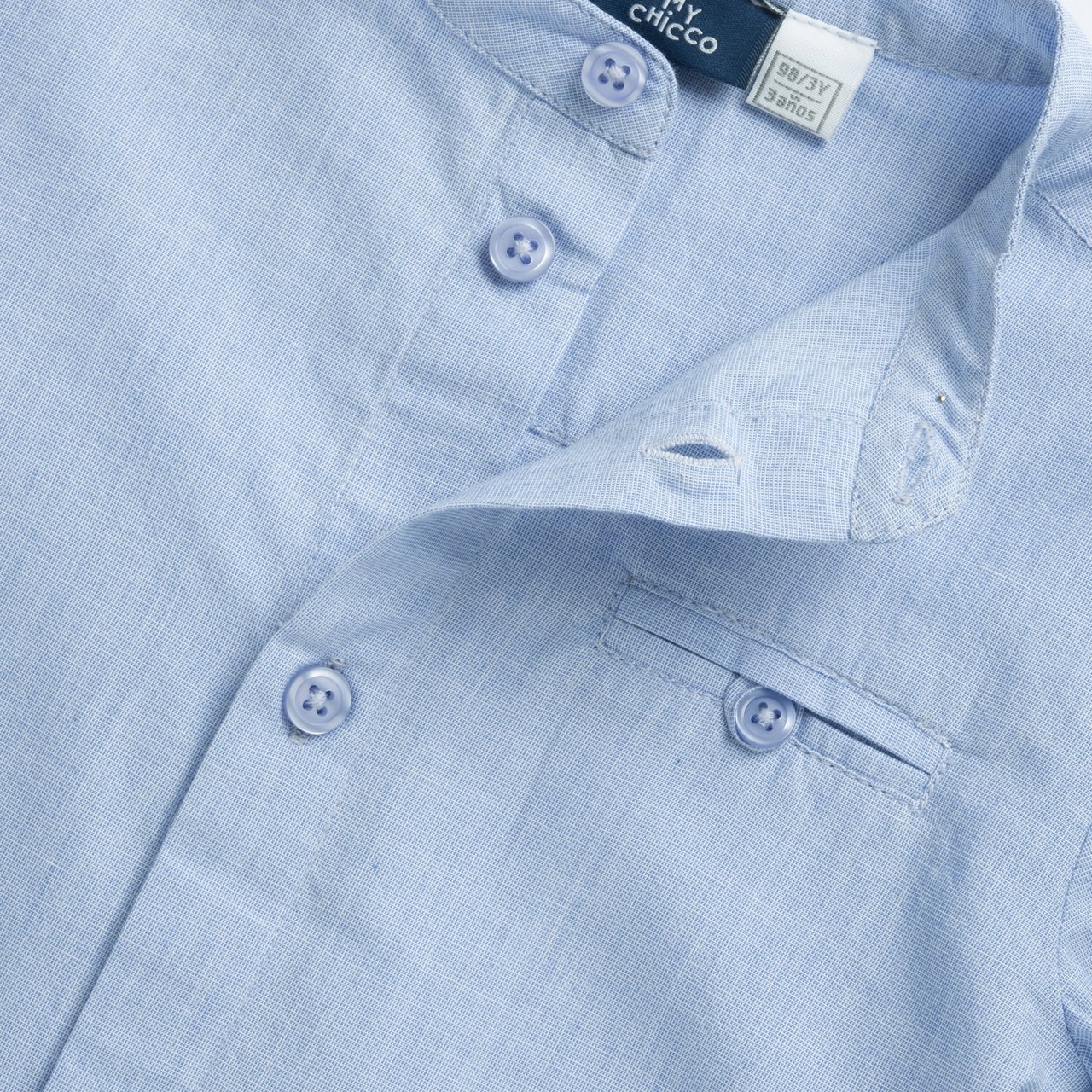 Camisa Gola Coreana de manga comprida  Chicco - 2