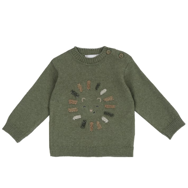 Pull brodé