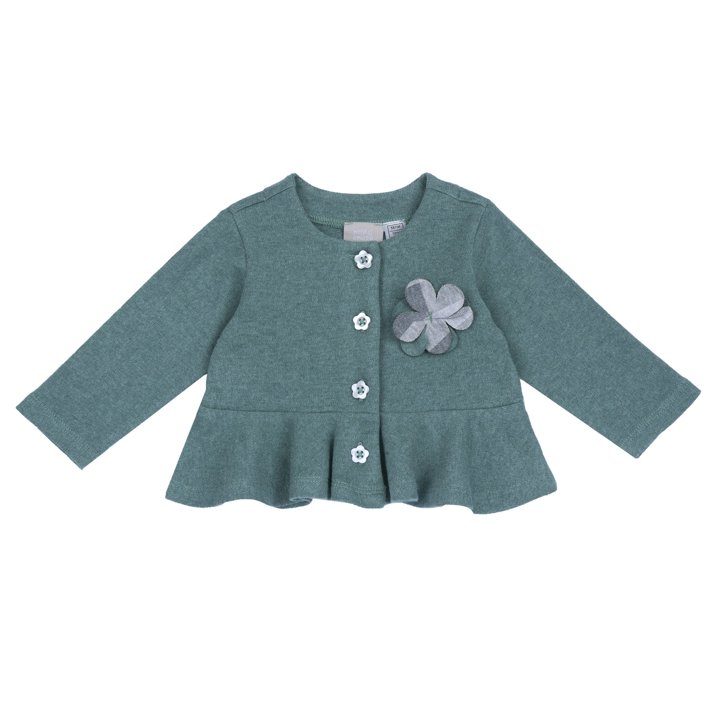 Cardigan con applicazioni
