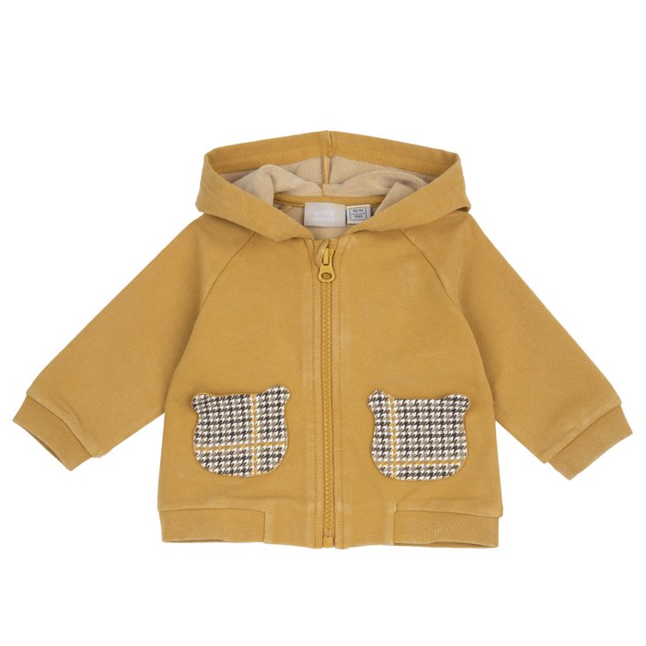 Sweat à capuche et zip