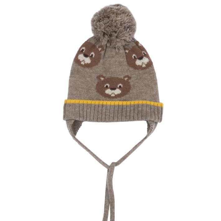 Cappello con pom pon