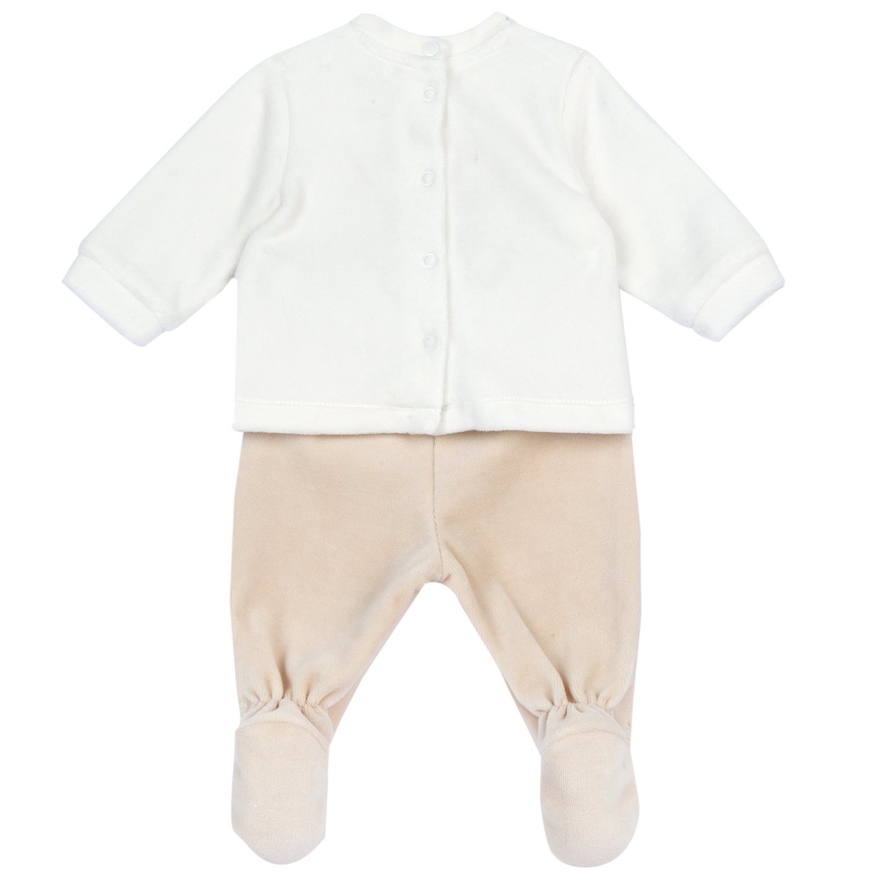 Ensemble pull et pantalon avec petits pieds Chicco - 1