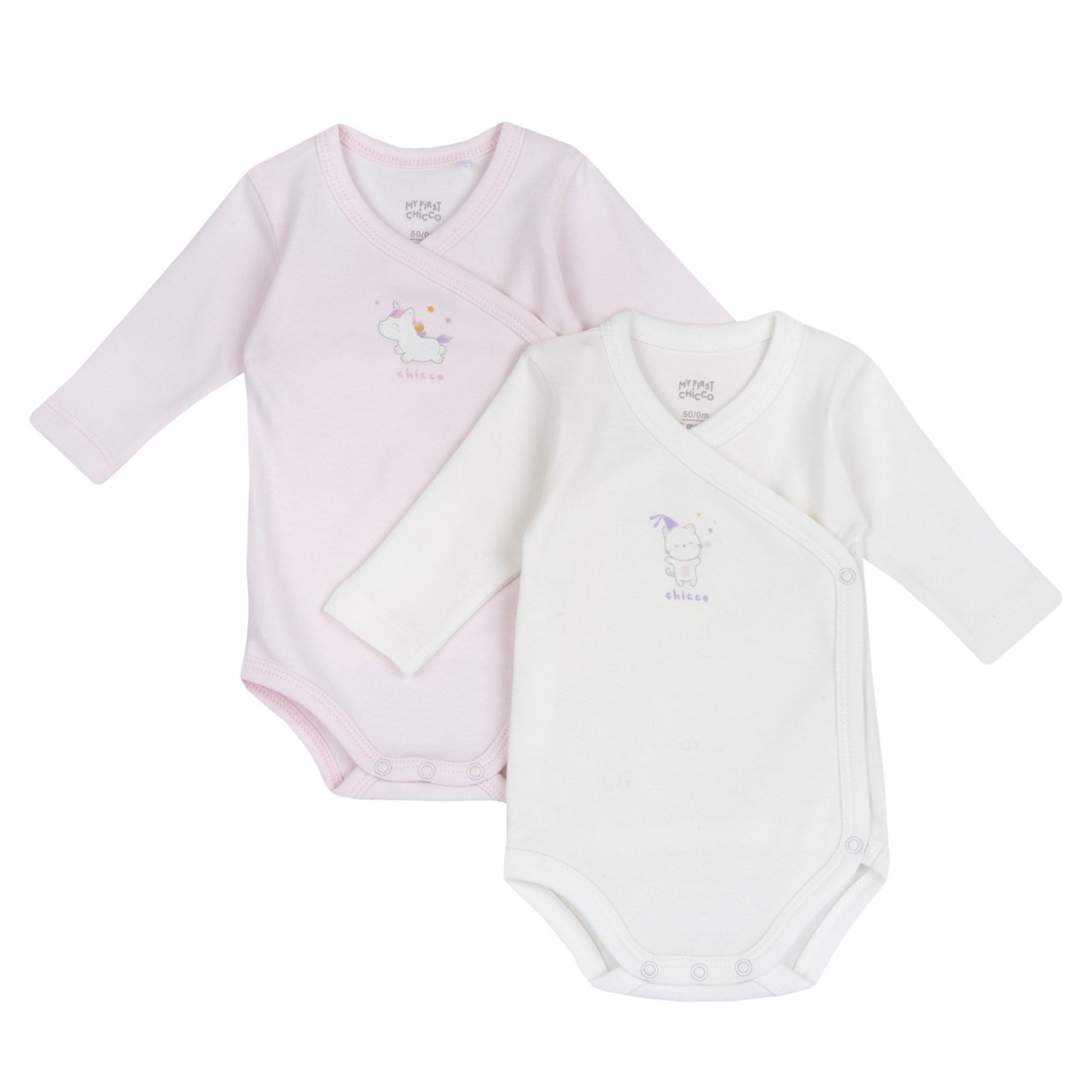 Lot de bodys Chicco - 0