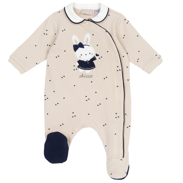 Babygrow com abertura à frente