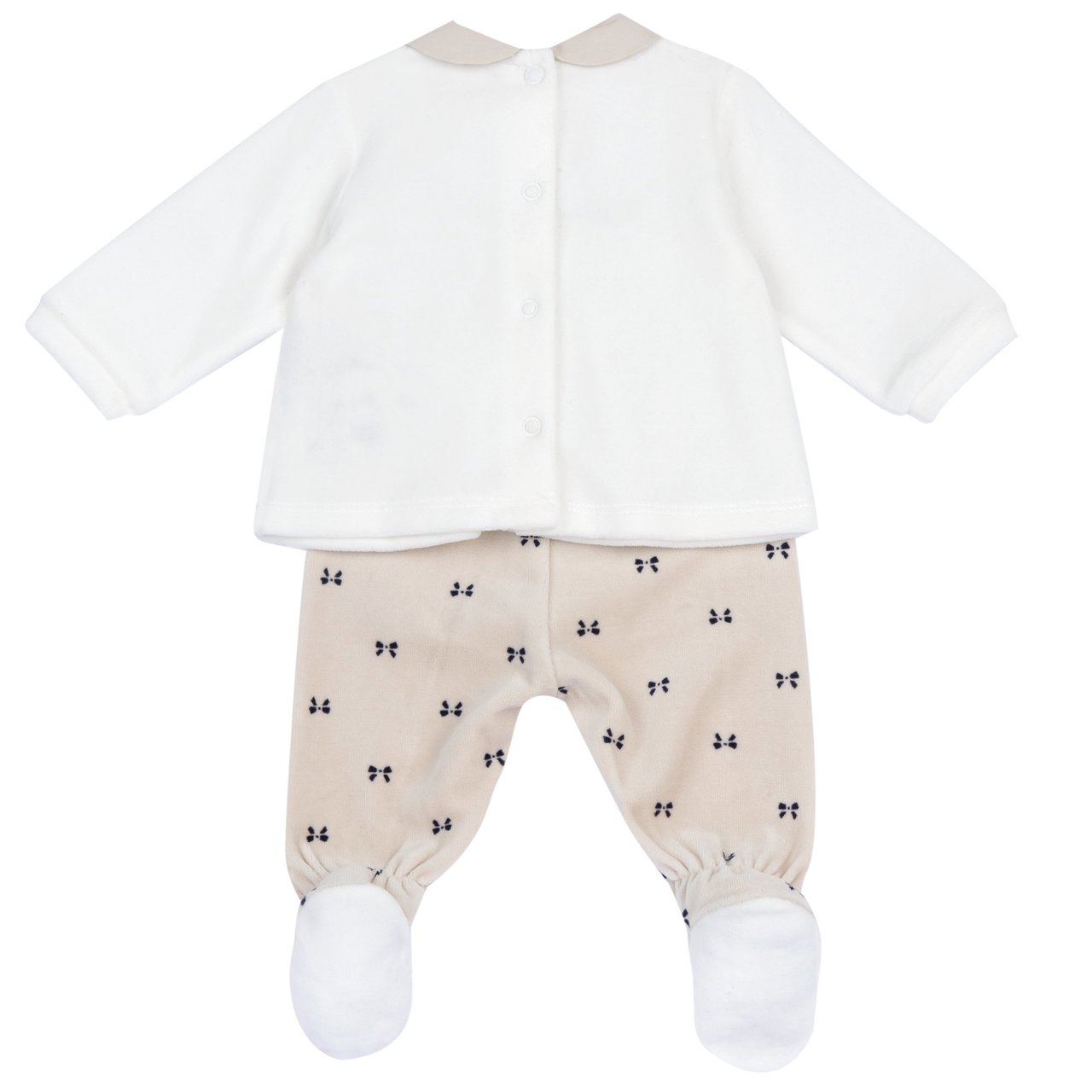 Ensemble pull et pantalon avec petits pieds Chicco - 1