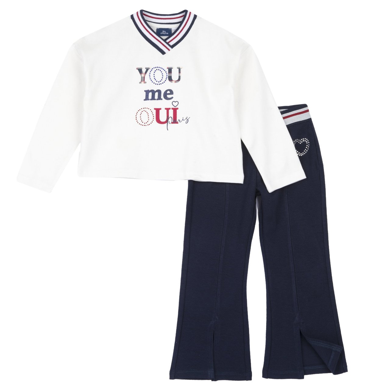 Completo blusa con leggings Chicco - 0