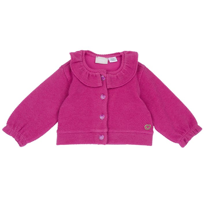 Cardigan in piquet