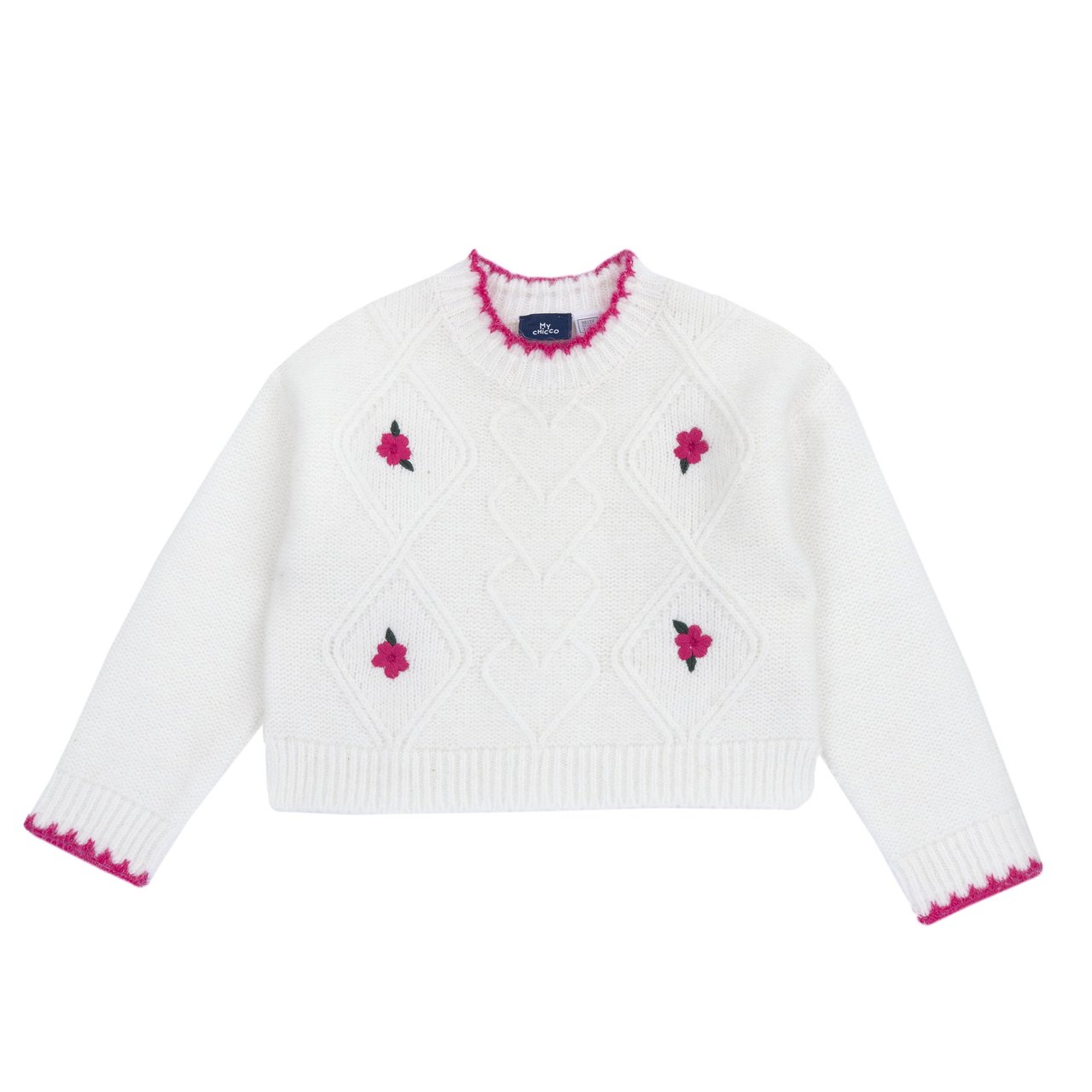 Maglione ricamato Chicco - 0