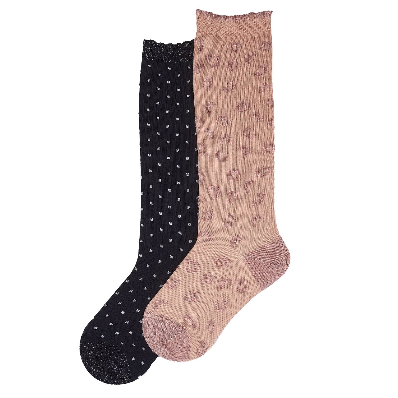 Lot de deux paires de chaussettes hauteur genoux Chicco - 0