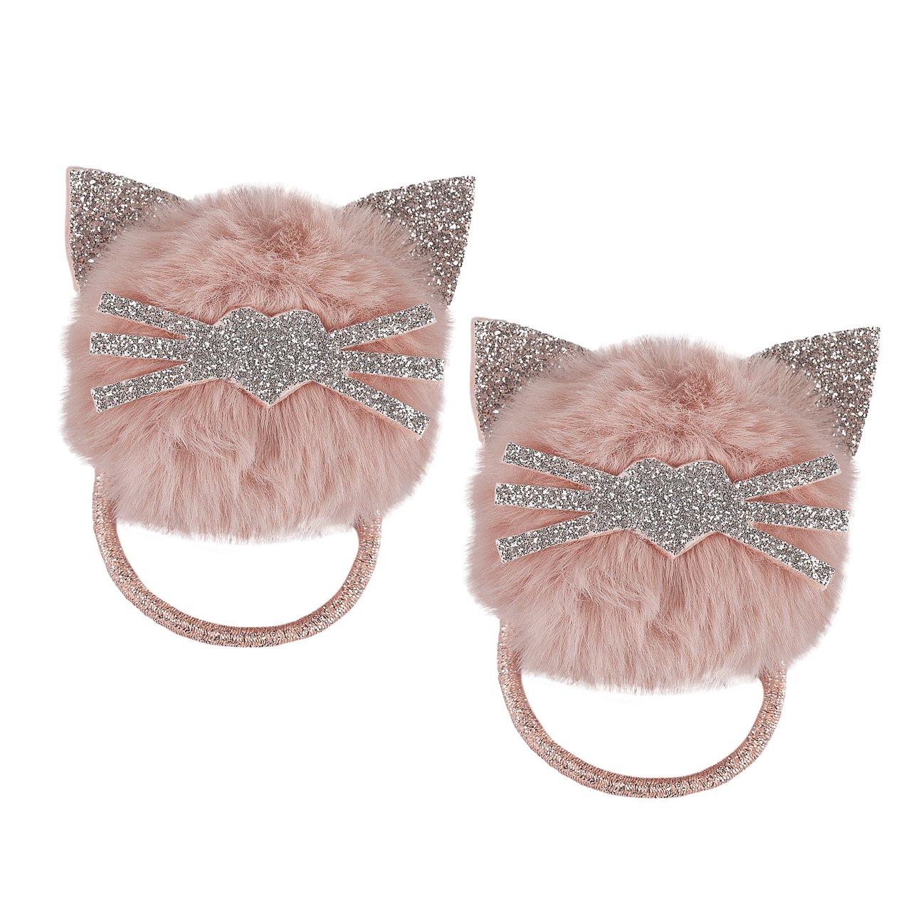 Lot de deux élastiques pour cheveux motif animaux Chicco - 0