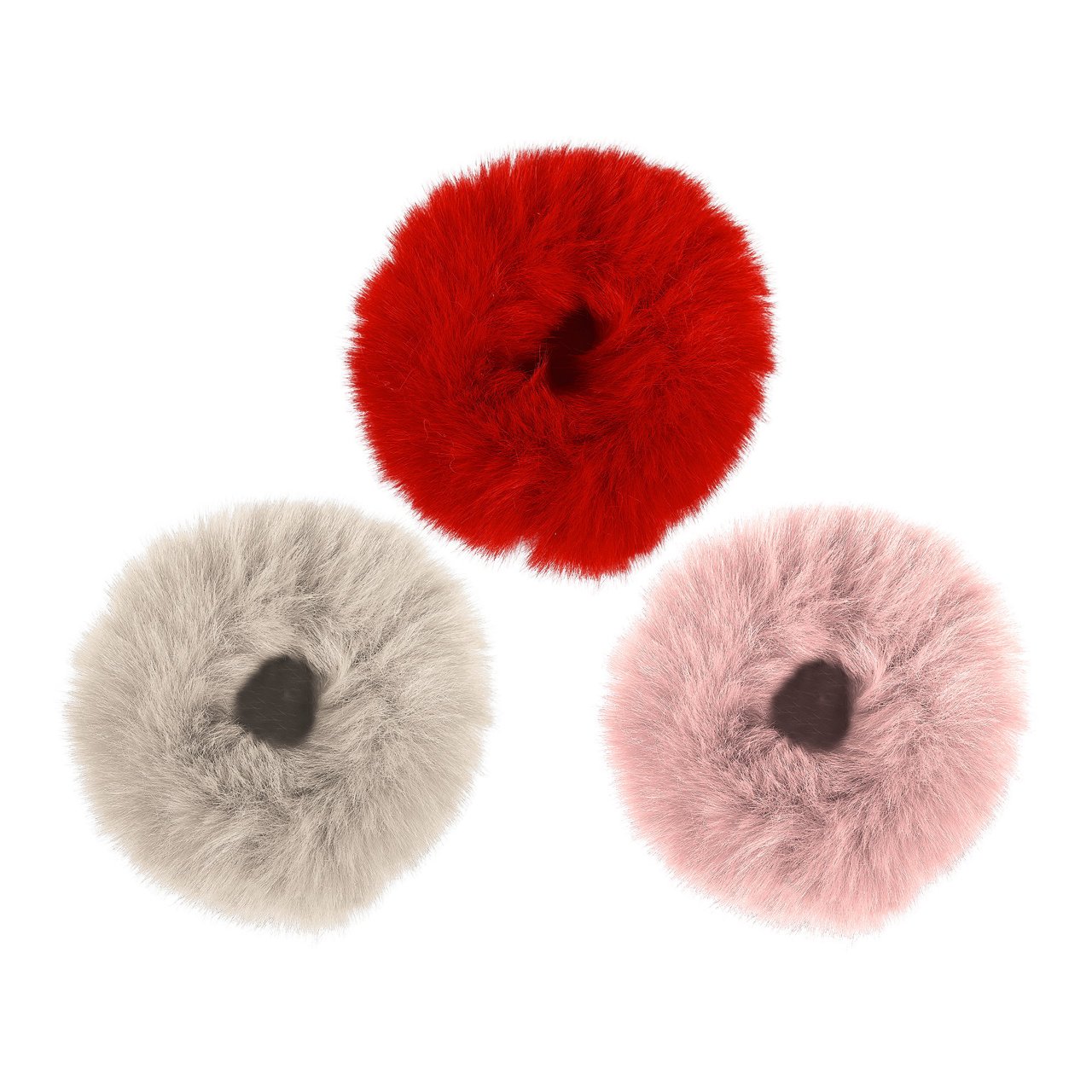Jeu de trois élastiques pour cheveux épais Chicco - 0