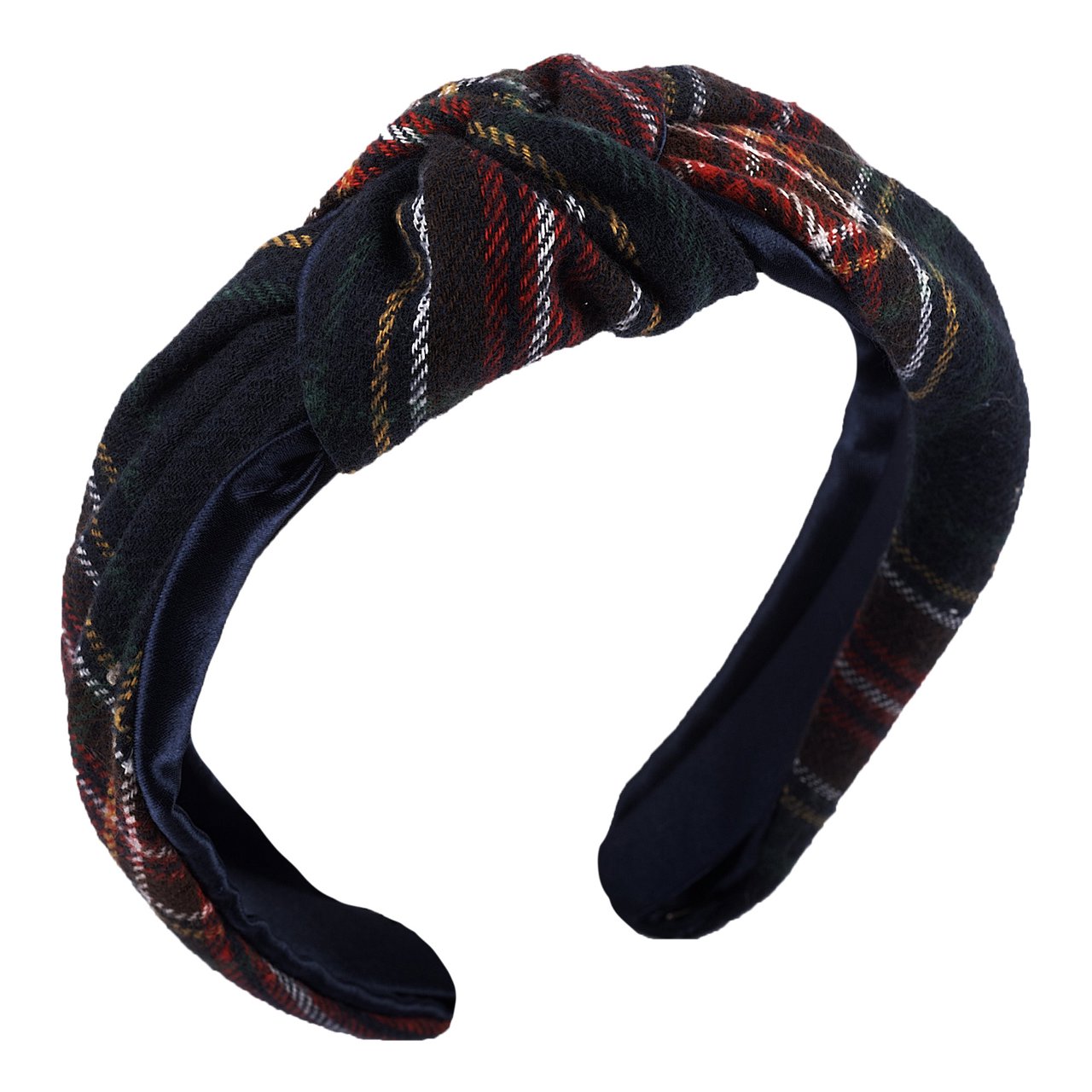 Serre-tête en tissu écossais Chicco - 0