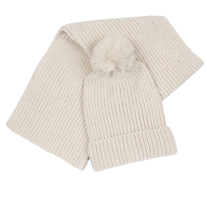 Ensemble bonnet et écharpe 