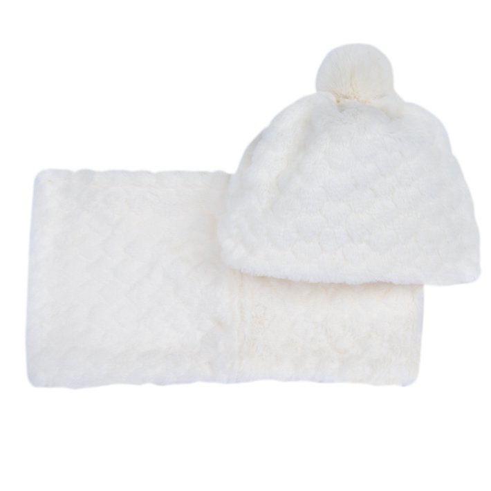 Ensemble bonnet et col