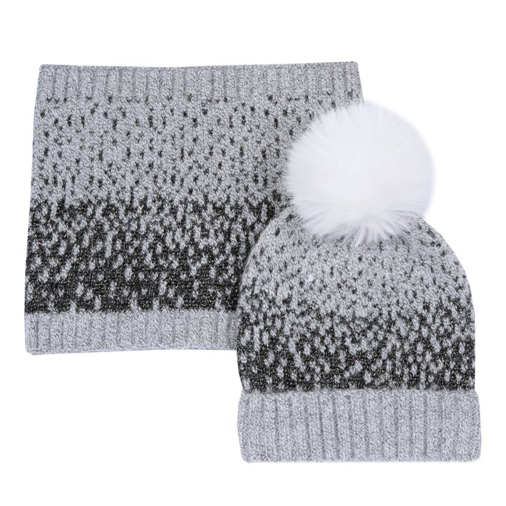Ensemble bonnet et col 