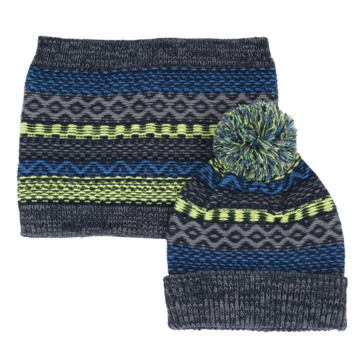 Set cappello e collo super colorato