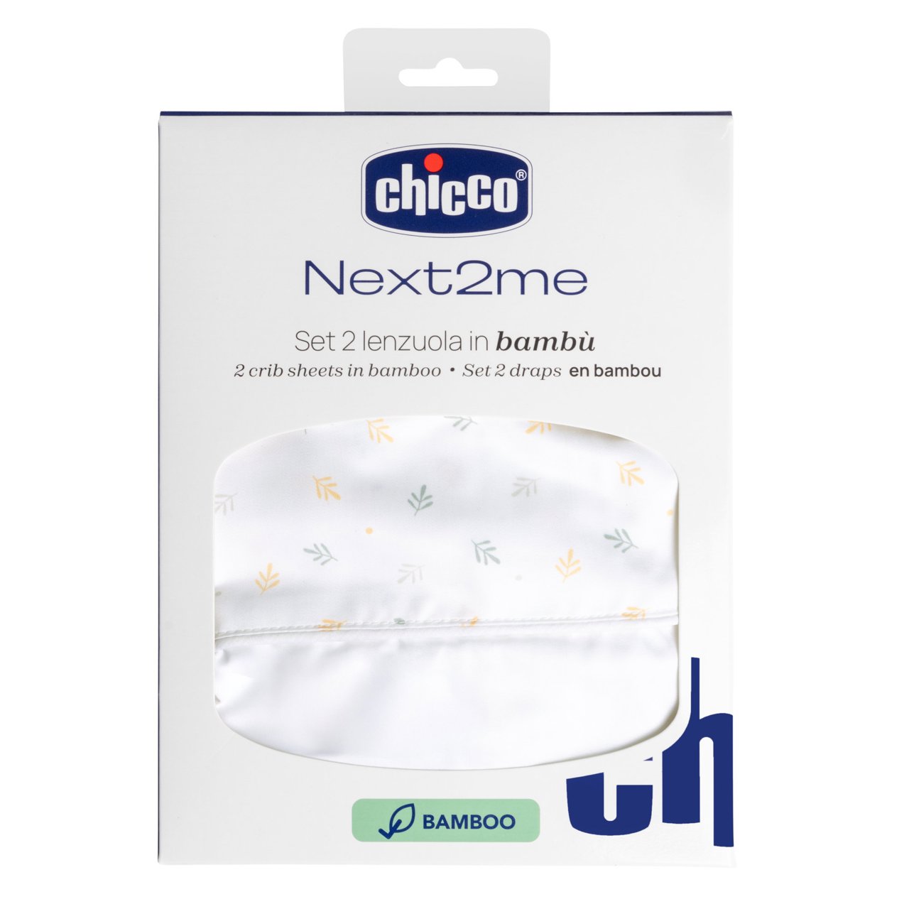Set Lenzuola in Bambù per Next2Me - 2pz Chicco - 0