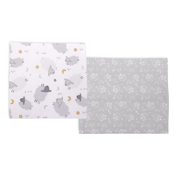 Set 2 Draps en coton - Chicco Next2Me