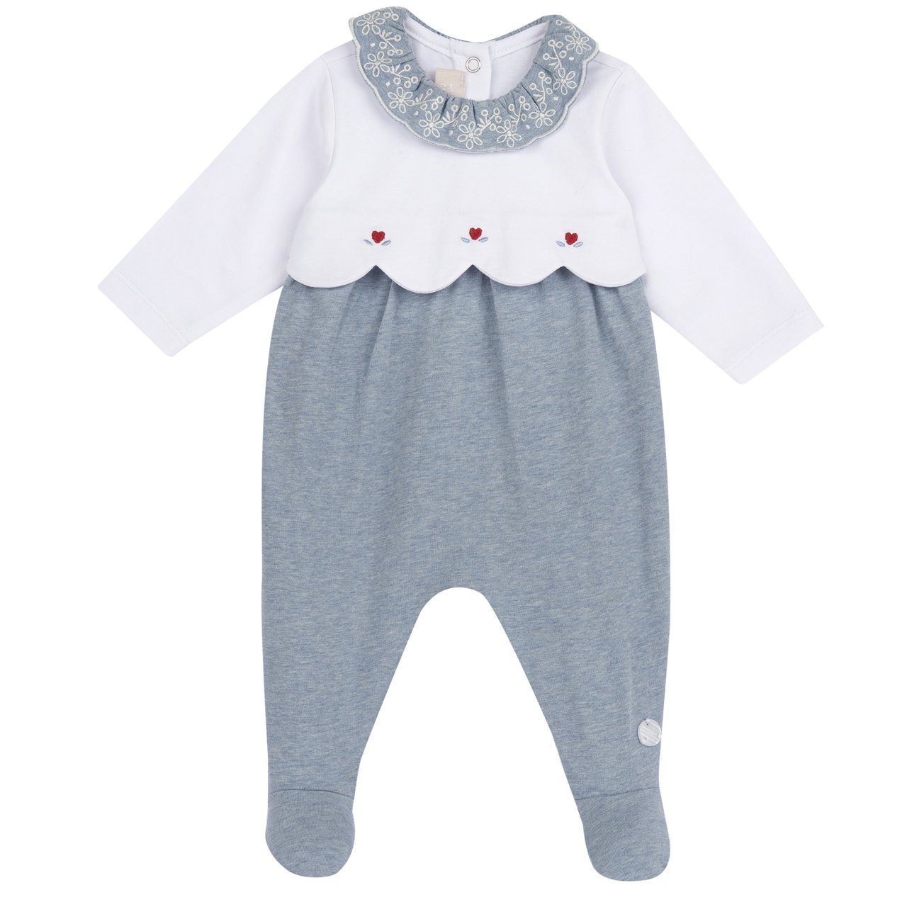 Tutina aperta dietro Chicco - 0