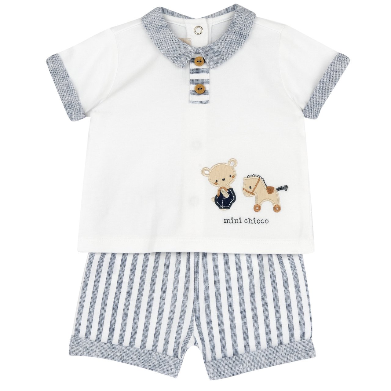 Completo maglietta manica corta e pantaloni corti Chicco - 0