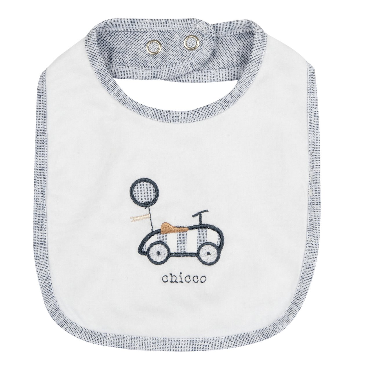 Bavaglino con ricamo Chicco - 0