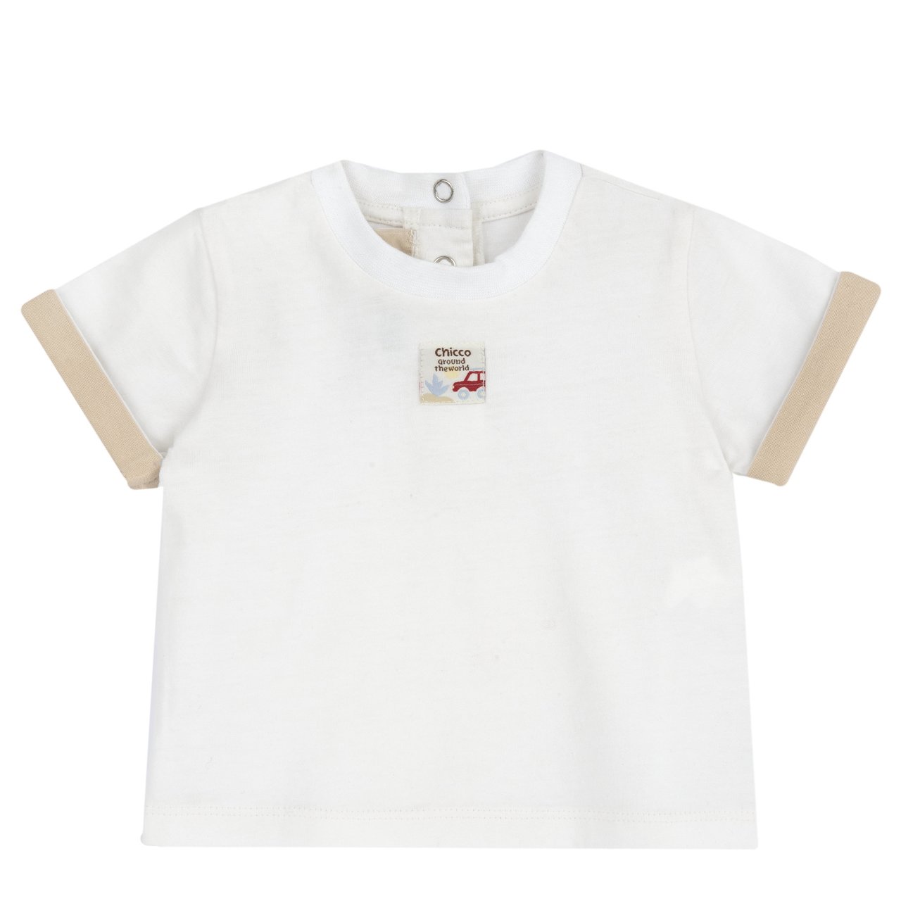 Completo maglietta manica corta con salopette corta Chicco - 2