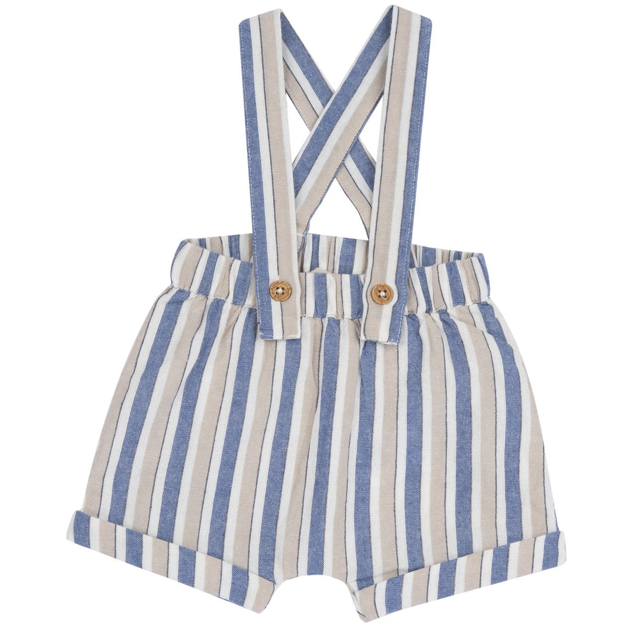 Pantaloni corti con bretelle Chicco - 0