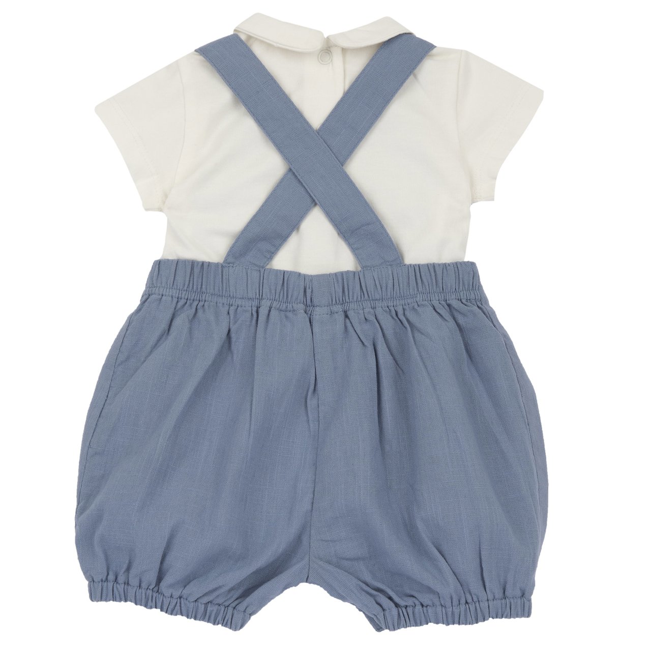 Completo body con salopette corta Chicco - 1