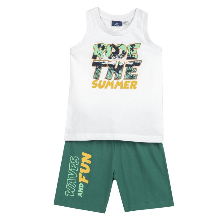 Completo canotta con pantaloni corti