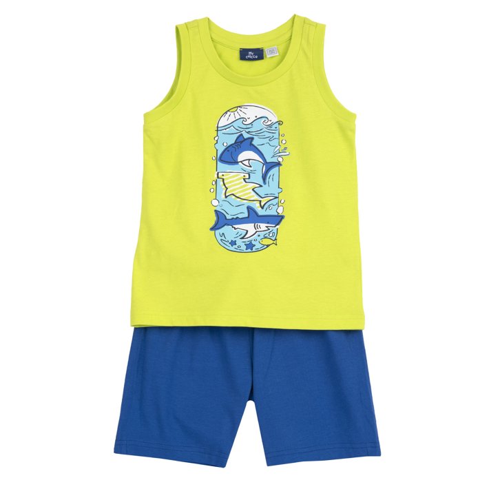 Completo canotta con pantaloni corti