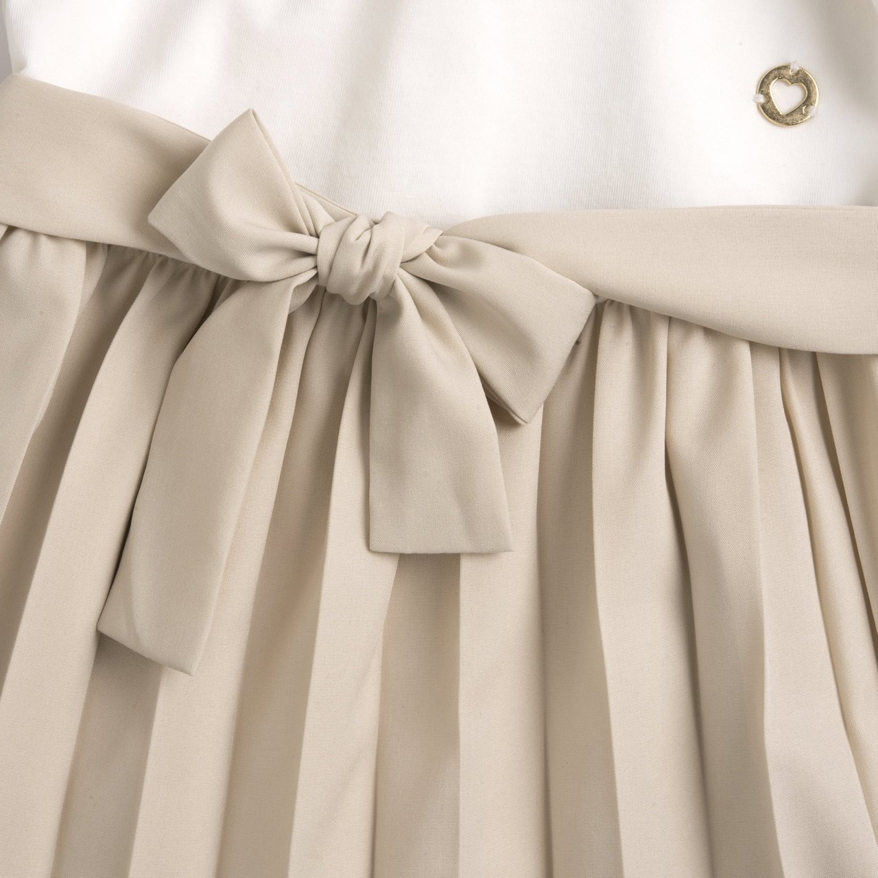 Robe pliss&eacute;e &agrave; mancherons courts Chicco - 4