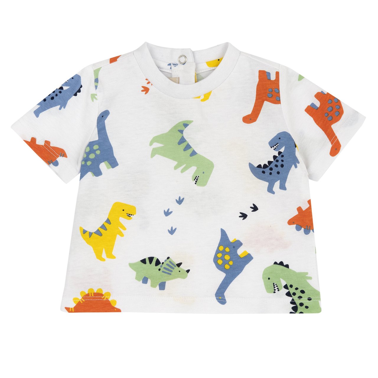 Maglietta manica corta fantasia Dinosauri Chicco - 0