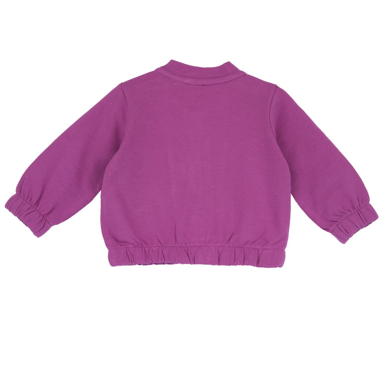 Felpa tinta unita con zip Chicco - 1